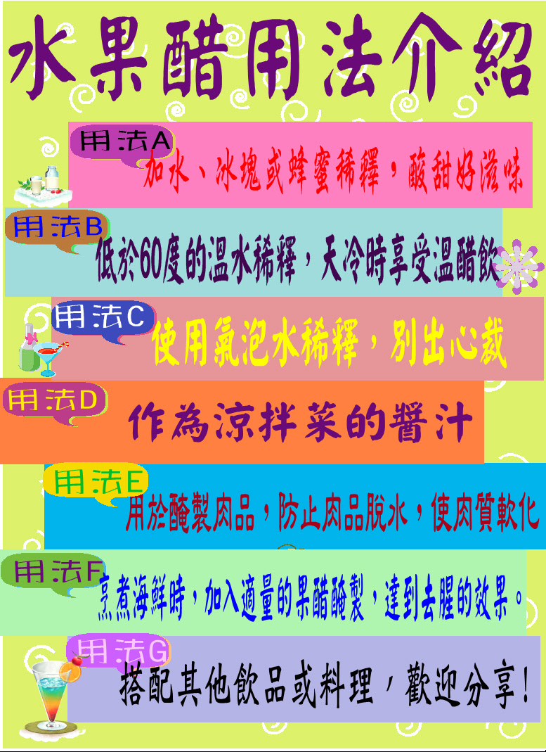 112水果醋用法