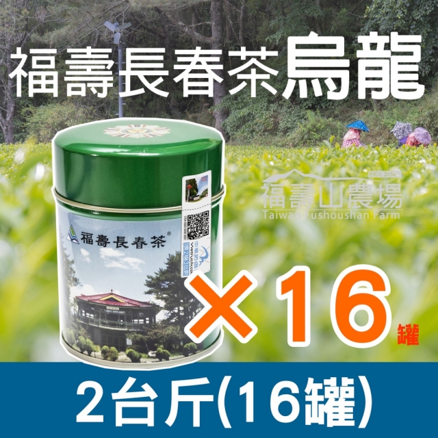 福壽長春茶/烏龍/16罐(每罐75公克)+運費-福壽山農場線上購物商城